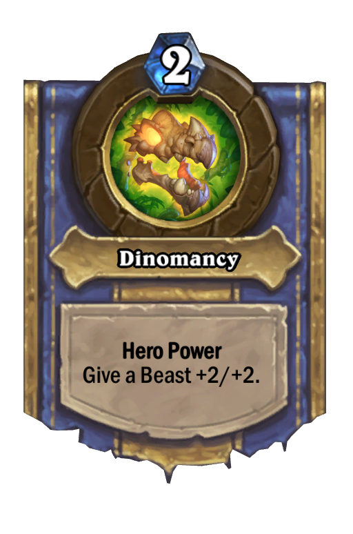 Dinomancy Hearthstone kártya