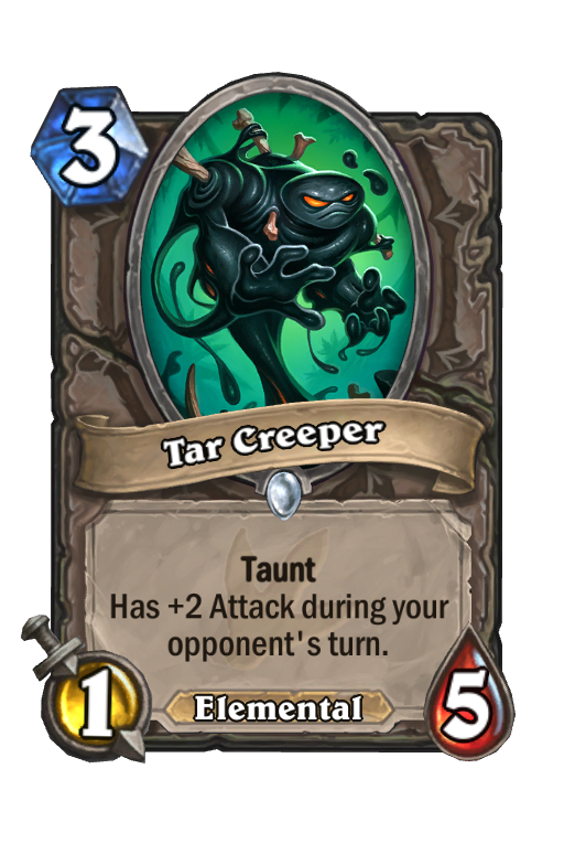 Tar Creeper Hearthstone kártya