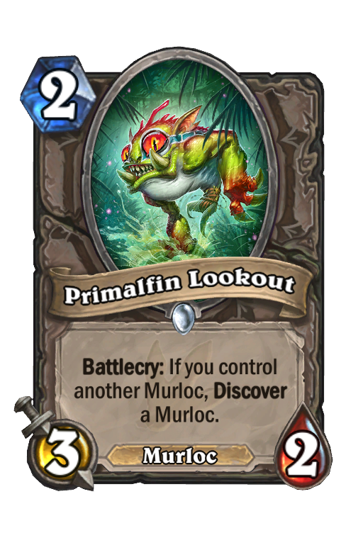 Primalfin Lookout Hearthstone kártya