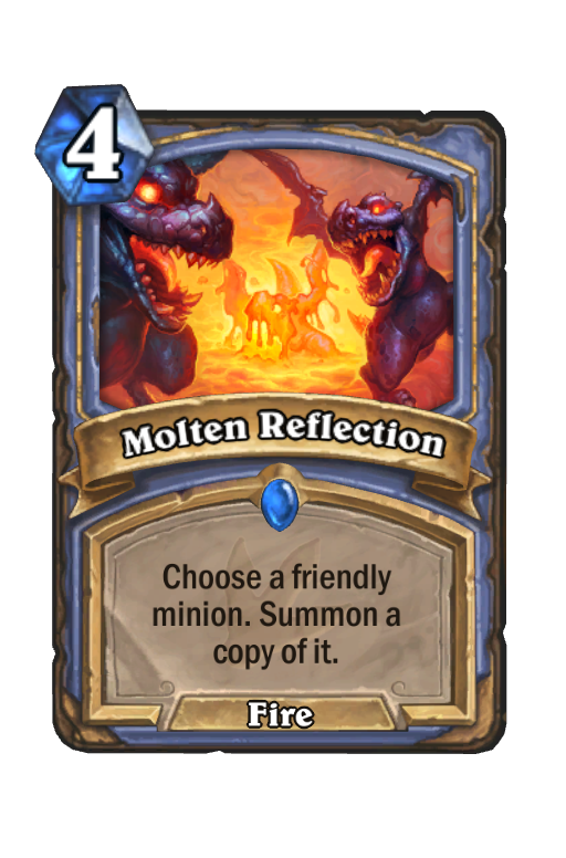 Molten Reflection Hearthstone kártya