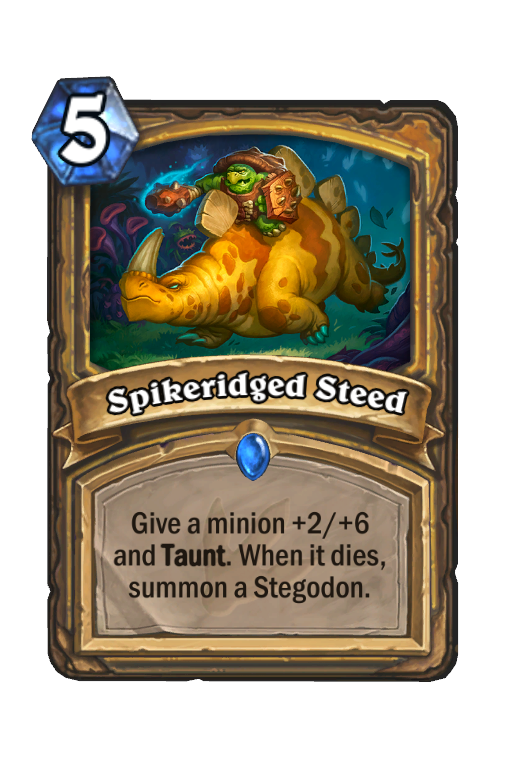 Spikeridged Steed Hearthstone kártya