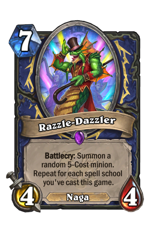 Razzle-Dazzler Hearthstone kártya