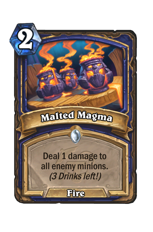 Malted Magma Hearthstone kártya