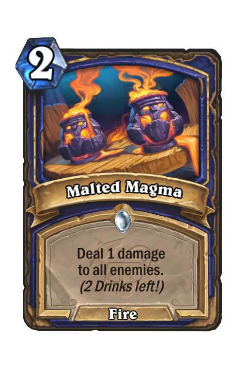Malted Magma Hearthstone kártya