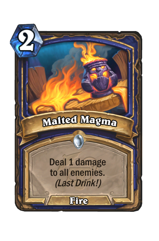 Malted Magma Hearthstone kártya