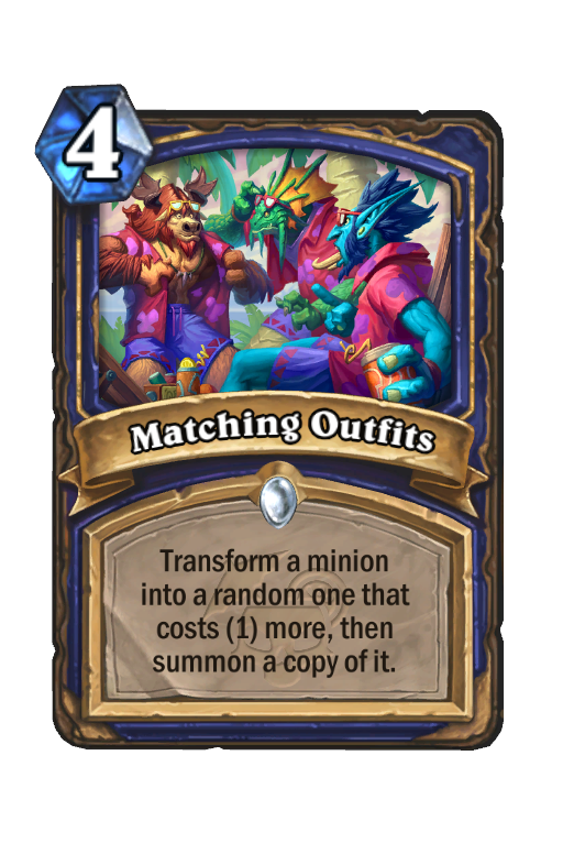 Matching Outfits Hearthstone kártya