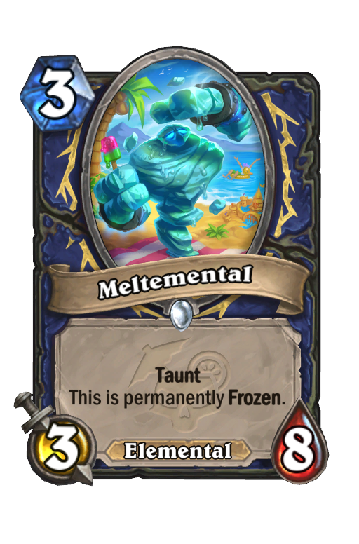 Meltemental Hearthstone kártya
