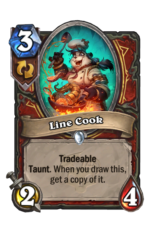 Line Cook Hearthstone kártya