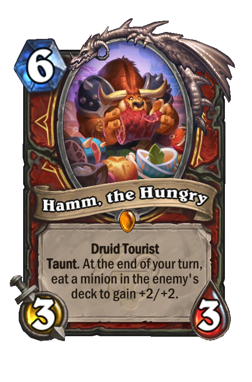 Hamm, the Hungry Hearthstone kártya
