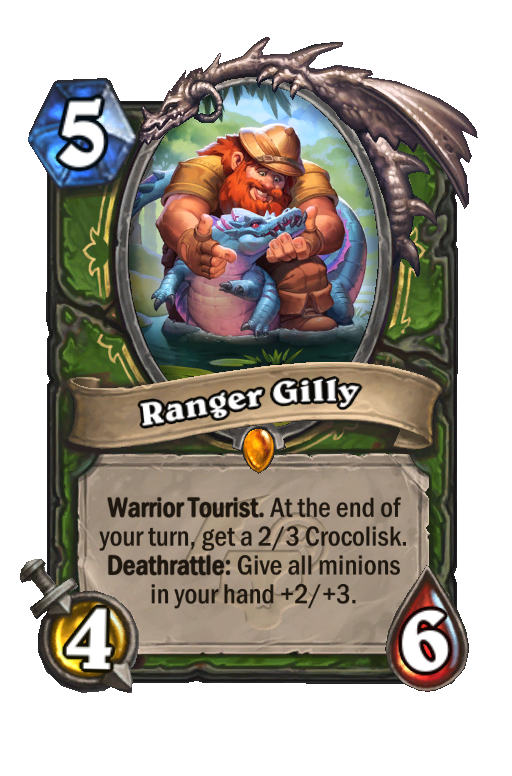 Ranger Gilly Hearthstone kártya