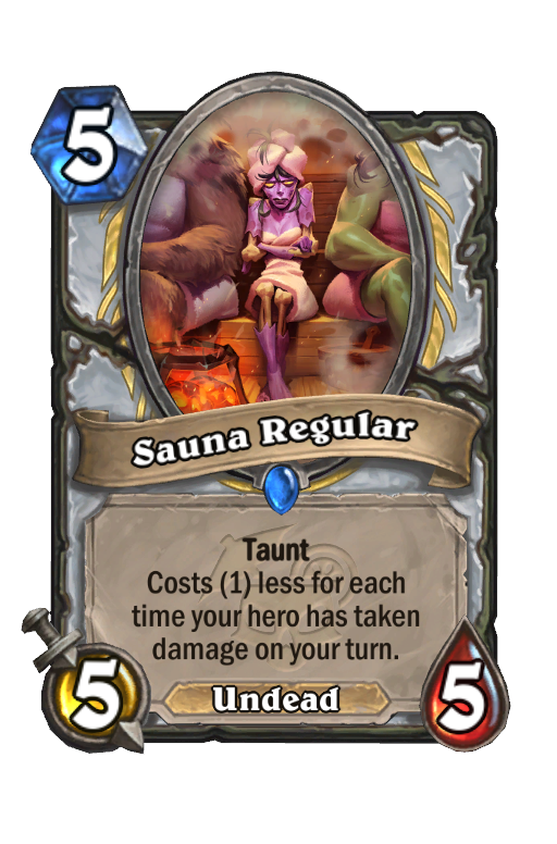 Sauna Regular Hearthstone kártya