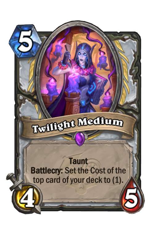 Twilight Medium Hearthstone kártya