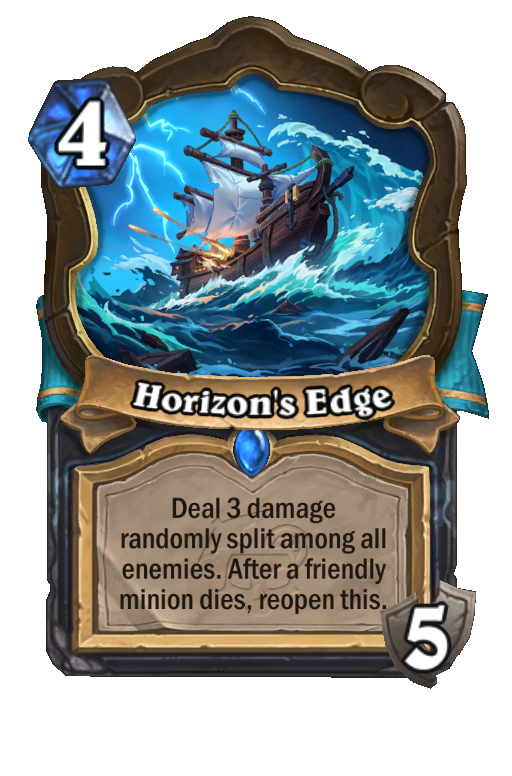 Horizon's Edge Hearthstone kártya