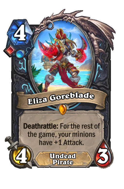 Eliza Goreblade Hearthstone kártya