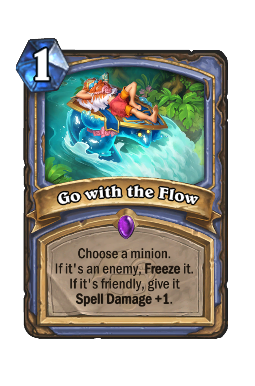 Go with the Flow Hearthstone kártya