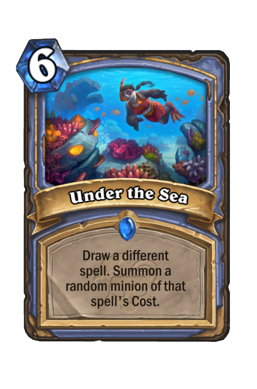 Under the Sea Hearthstone kártya