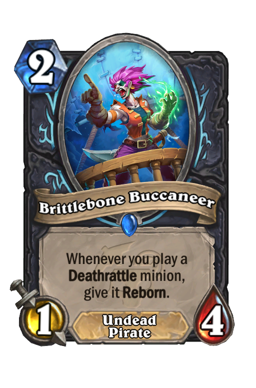 Brittlebone Buccaneer Hearthstone kártya