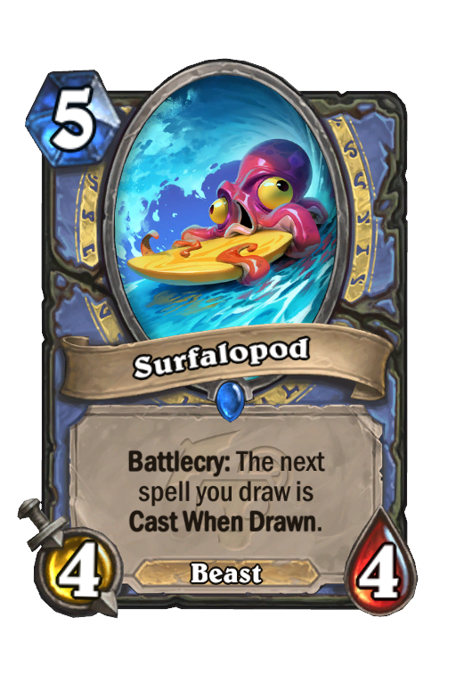 Surfalopod Hearthstone kártya