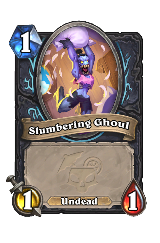 Slumbering Ghoul Hearthstone kártya