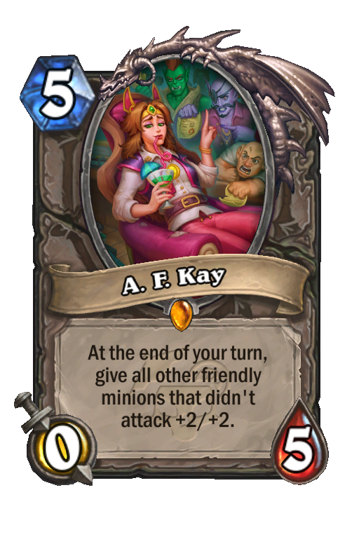 A. F. Kay Hearthstone kártya