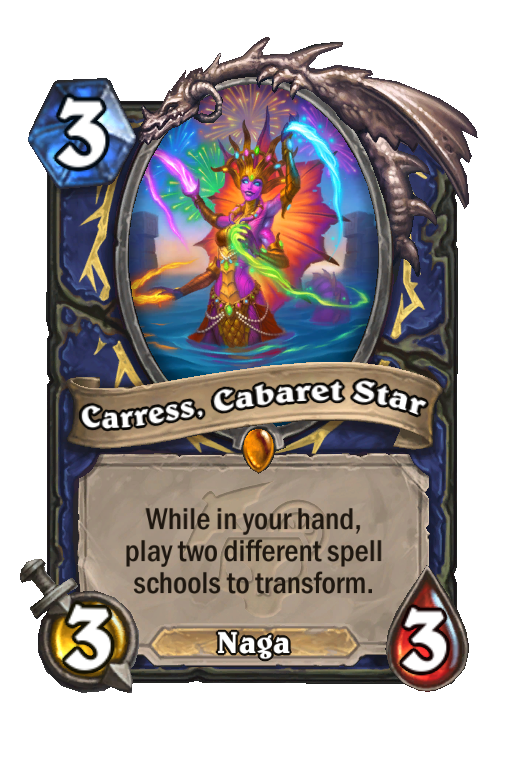 Carress, Cabaret Star Hearthstone kártya