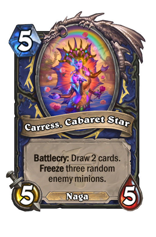Carress, Cabaret Star Hearthstone kártya