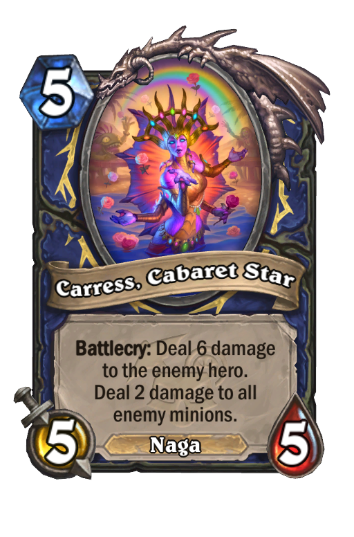 Carress, Cabaret Star Hearthstone kártya