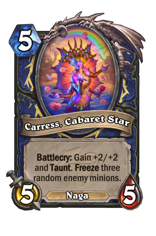 Carress, Cabaret Star Hearthstone kártya