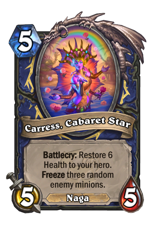 Carress, Cabaret Star Hearthstone kártya