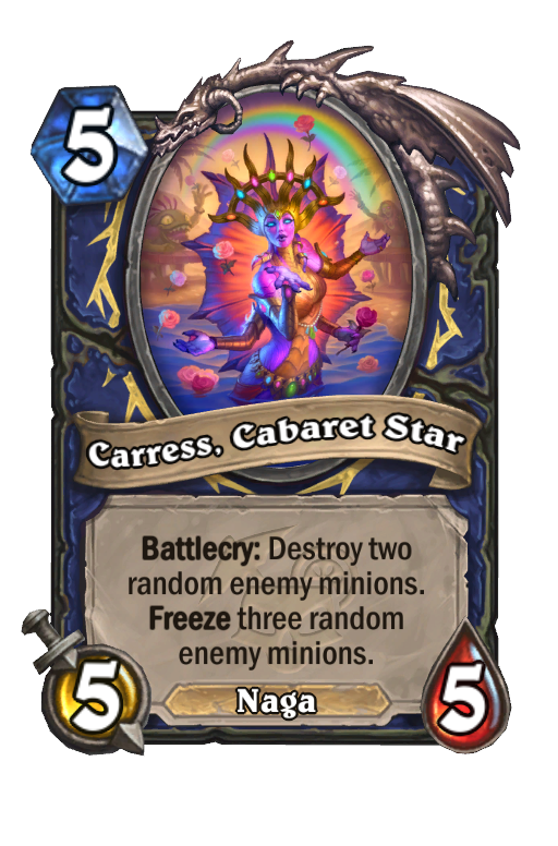 Carress, Cabaret Star Hearthstone kártya