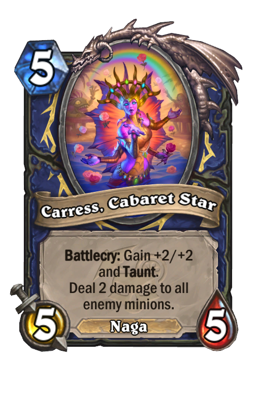 Carress, Cabaret Star Hearthstone kártya