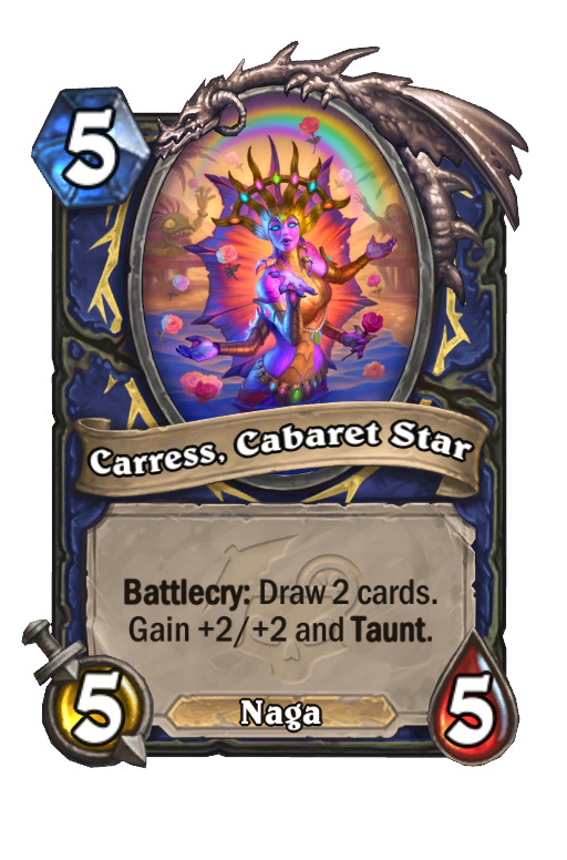 Carress, Cabaret Star Hearthstone kártya