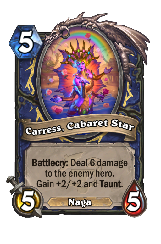 Carress, Cabaret Star Hearthstone kártya