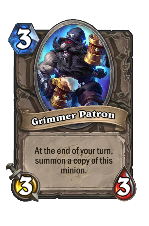 Grimmer Patron Hearthstone kártya