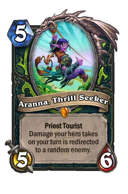 Aranna, Thrill Seeker Hearthstone kártya