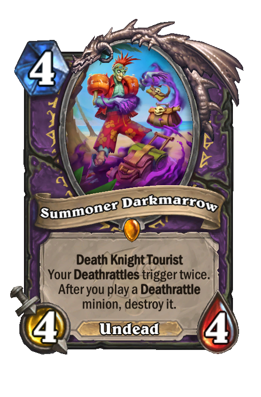 Summoner Darkmarrow Hearthstone kártya