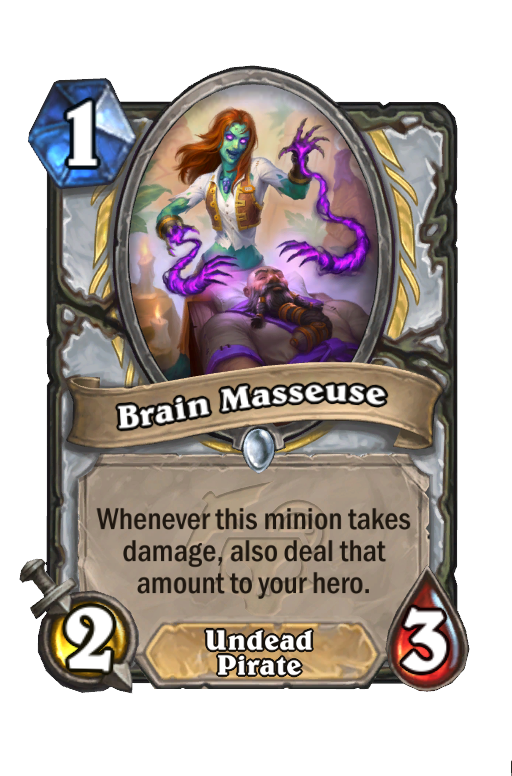 Brain Masseuse Hearthstone kártya