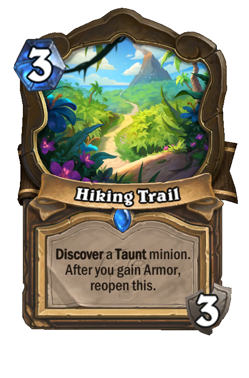 Hiking Trail Hearthstone kártya