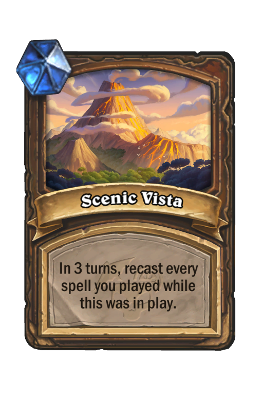 Scenic Vista Hearthstone kártya