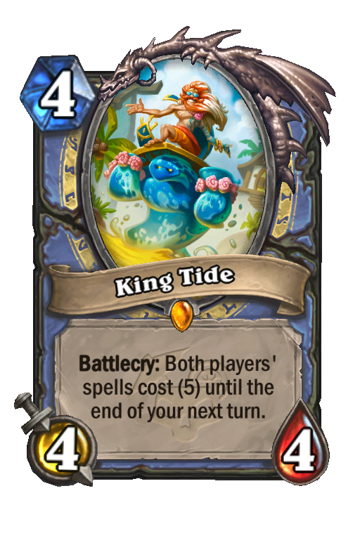 King Tide Hearthstone kártya