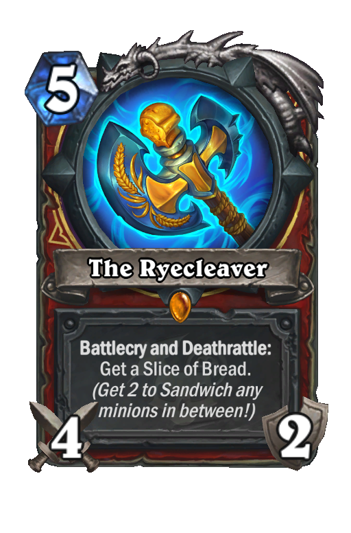 The Ryecleaver Hearthstone kártya