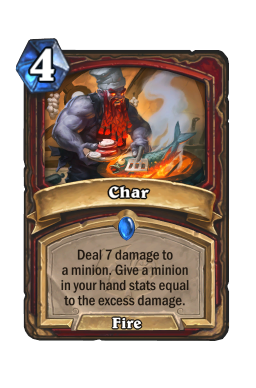 Char Hearthstone kártya