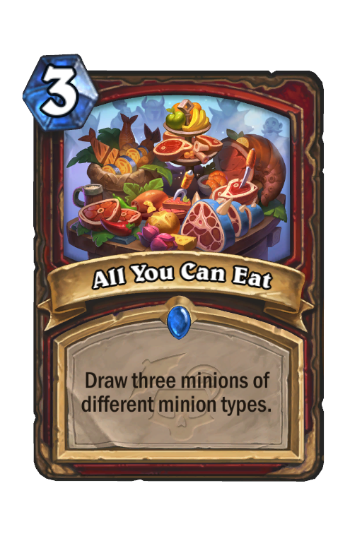 All You Can Eat Hearthstone kártya