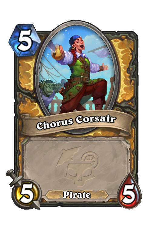 Chorus Corsair Hearthstone kártya