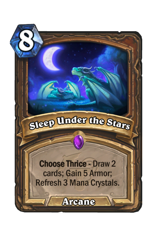 Sleep Under the Stars Hearthstone kártya