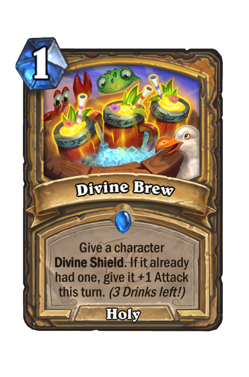 Divine Brew Hearthstone kártya