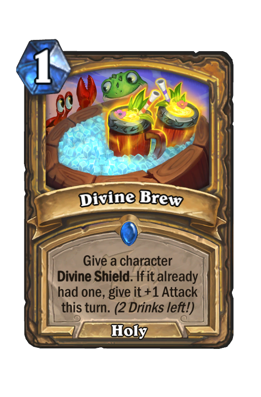 Divine Brew Hearthstone kártya