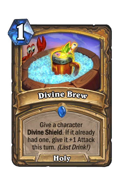 Divine Brew Hearthstone kártya