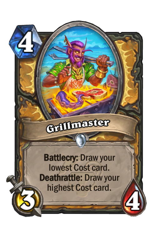 Grillmaster Hearthstone kártya