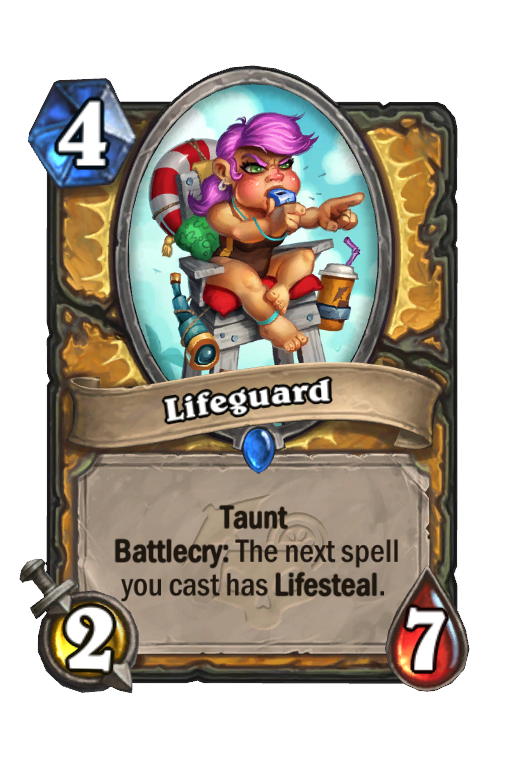 Lifeguard Hearthstone kártya
